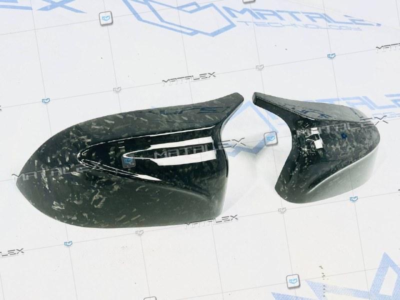 Накладки зеркал BMW X3 X4 X5 X6 X7 G01 G02 G05 G06 G07, сухой кованый карбон