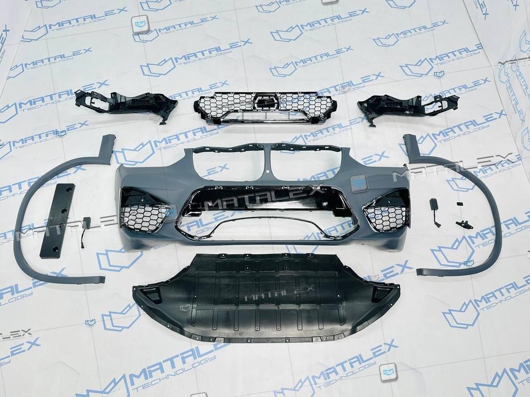 Бампер передний BMW X3 G01 F97 X4 F98 M look дорестайлинг