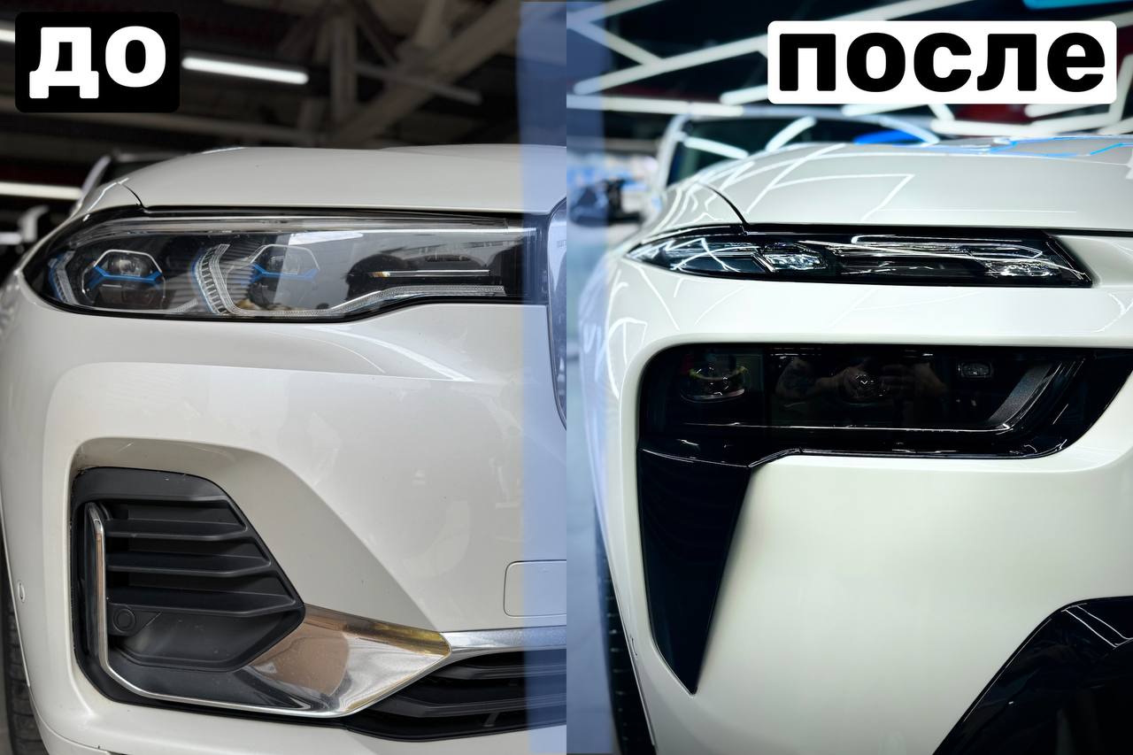 Переделка BMW X7 G07 из Дорестайлинга в Рестайлинг — фото 4